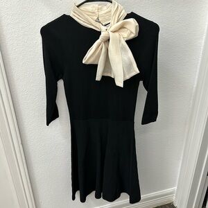 Black elegant mini dress